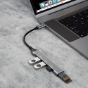 Dudao USB-A Hub 4 porte