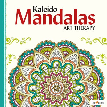 Kaleido Mandalas Art Therapy White