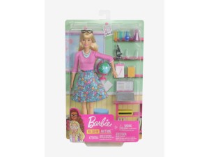 Barbie, karrieredukke - Lærer, 29 cm