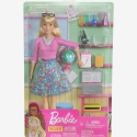 Barbie, karrieredukke - Lærer, 29 cm