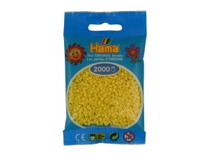 Hama Mini, perler, 2.000 stk., lysegul (103)