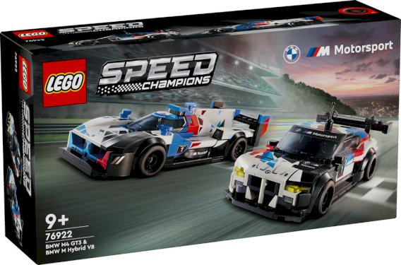 LEGO Speed Champions 76922 BMW M4 GT3 og BMW M Hybrid V8-racerbiler