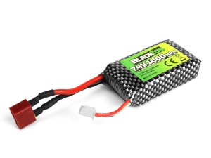 BlackZon Batteri LiPo 7.4V 1000mAh T-Plug