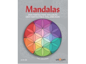 Mandalas Den fantastiske malebog, 8-99 år