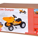 BIG, pedaltraktor m/ tiplad, Jim Dumper
