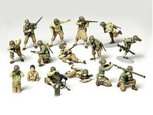 Tamiya, U.S. Army Infantry Gi Set, 1:48