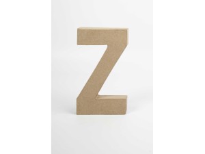 bokstav Z, H: 20,5 cm, tykkelse 2,5 cm, 1stk.