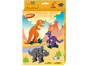 Hama Midi, lille ekse, dinosaurer