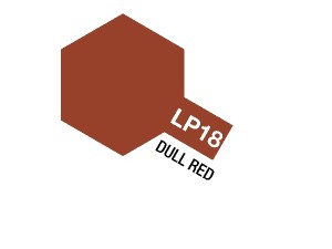 Tamiya Lacquer Paint LP-18 Dull Red
