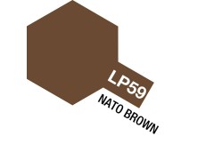 Tamiya Lacquer Paint LP-59 Nato Brown
