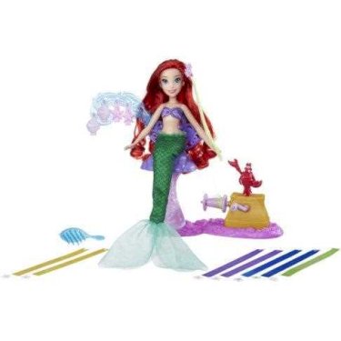 Disney Princess Ariel deluxe hair play fashion doll