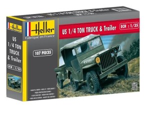 Heller US 1/4 Ton Truck 1:35