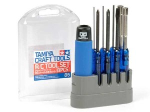 Tamiya Værktøjssæt R/C Tools 8 Deler