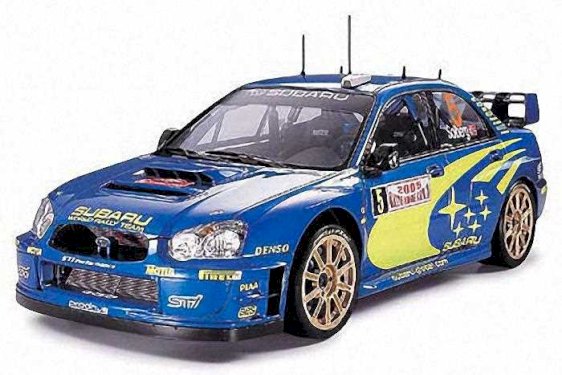 Tamiya Subaru Impreza WRC Monte Carlo 1/24