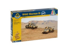 Italeri M4A2 Sherman Iii Fast Assembly 1:72
