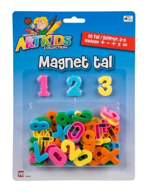 Artkids 50 Magnet Tall 0-9