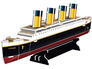Revell 3D Puzzle, RMS Titanic, 30 deler