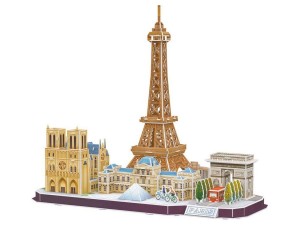 Revell 3D Puzzle, Paris Skyline, 114 deler