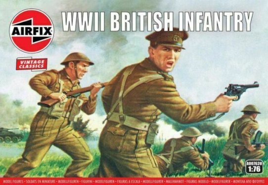 Airfix, WWII British Infantry, 1:76