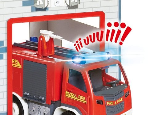 Revell Junior Kit, byg-selv-brandstation m/ brannbil m.m.
