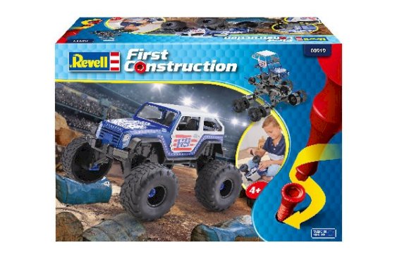 Revell, First Construction, monster truck, 1:20