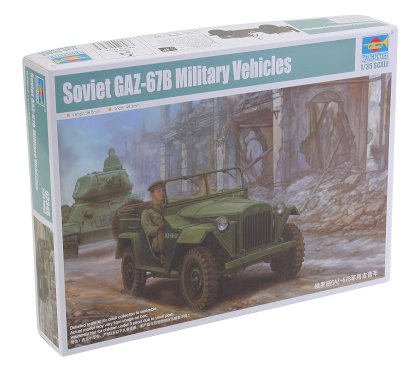 Trumpeter, Soviet GAZ-67B Military Vehicles, 1:35