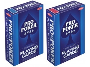 Pro Poker, pokerkort i plast, 1 set