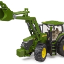 Bruder, John Deere 7R 350, traktor m/ frontlaster