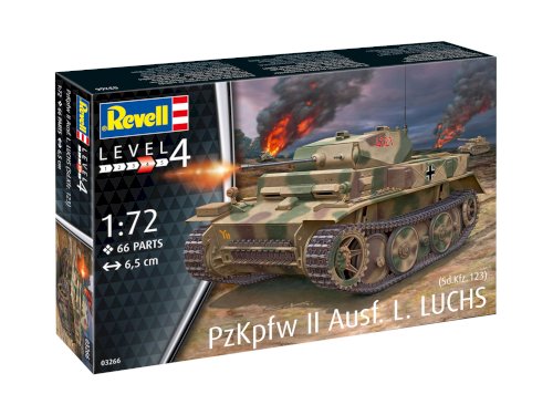 Revell, Pz.Kpfw.II Ausf. L Luchs (Sd.Kfz.123), 1:72