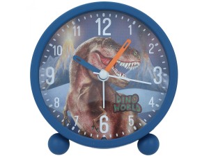 Dino World, vekkerklokke m/ Ljus