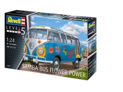 Revell VW T1 Samba T1 Samba Buss Flower Power 1:24