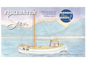 NCB, Svea, nordisk fiskebåd, tre, 1:55