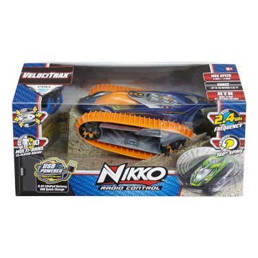 Nikko, VelociTrax, fjernstyrt bæltekøretøj, orange