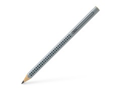 Faber-Castell Jumbo Grip, blyant, B, sølv
