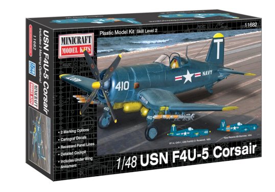Minicraft, F4U-5 Corsair USN, 1:48