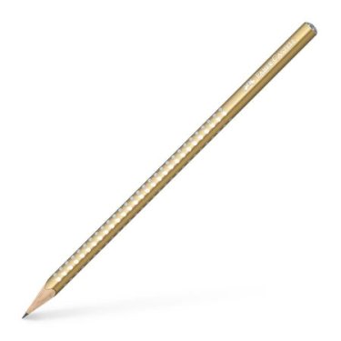 Faber-Castell Sparkle, blyant, B, gull