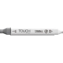 Touch Twin Brush Markers, 12 stk., blå/grønnne gråtoner