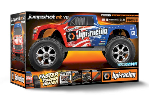 hpi Jumpshot MT V2.0 1:10 2WD Monster Truck Vasstett