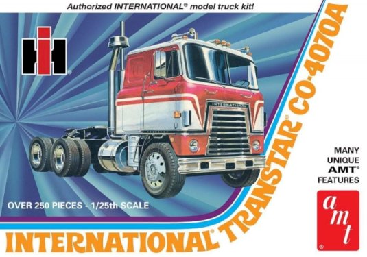 AMT, International Transtar CO-4070A Semi Tractor Cab, 1:25