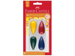 Faber-Castell, farvekridt til børn, 4 stk.