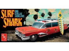 AMT, Surf Shark 1959 Cadillac ambulance, 1:25