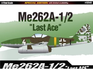 Academy, Me262A-1/2 Last Ace, 1:72