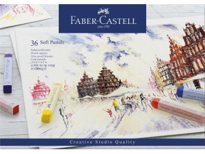 Faber-Castell, pastelkridt, bløde, 36 stk. i ekse