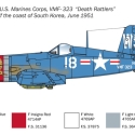 Italeri, F-4U4 Corsair, Korean War, 1:72
