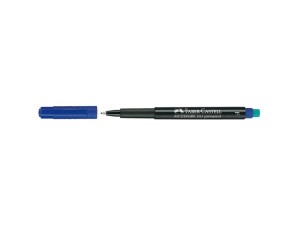 Faber-Castell Multimark, permanent marker, 0,6 mm, blå