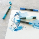 Faber-Castell, Watercolour Marker, cobalt turquoise (153)
