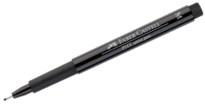 Faber-Castell Pitt Artist Pen, svart, M