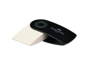 Faber-Castell Sleeve, viskelæder, mini, svart
