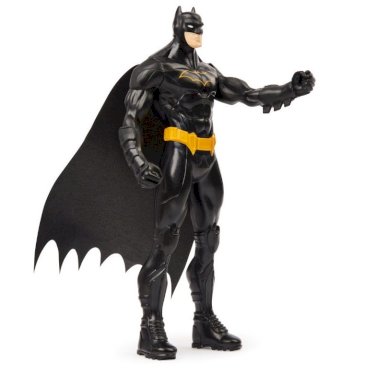 Batman, svart, actionfigur, 15 cm