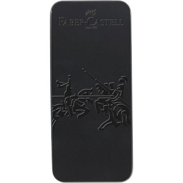 Faber-Castel Grip, fyldepen og kuglepen i gaveeske, svart